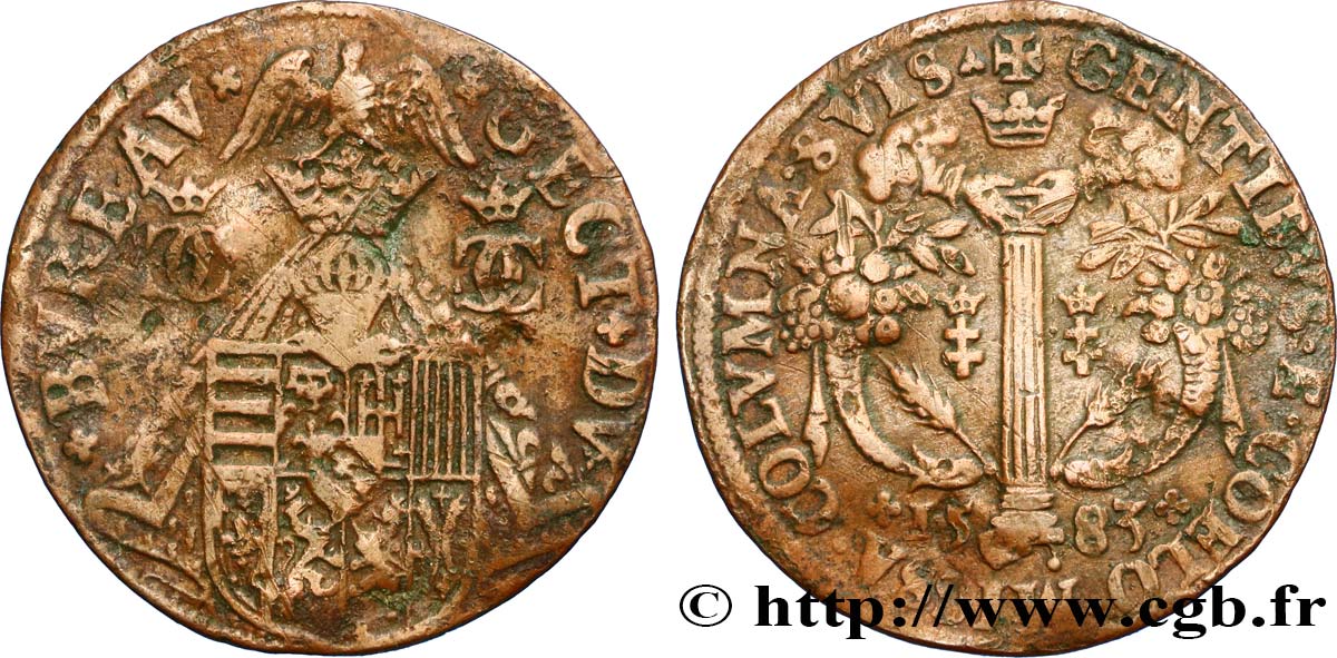 LORRAINE - DUCHÉ DE LORRAINE - CHARLES III LE GRAND DUC Bureau des Comptes MB