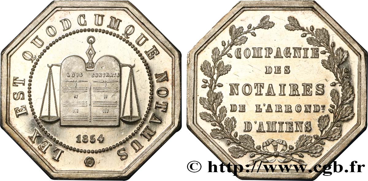 19TH CENTURY NOTARIES (SOLICITORS AND ATTORNEYS) Notaires d’Amiens AU