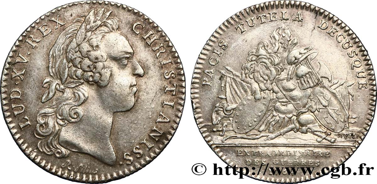 EXTRAORDINAIRE DES GUERRES Louis XV TTB