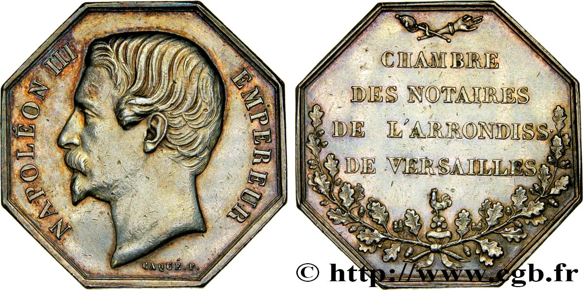 19TH CENTURY NOTARIES (SOLICITORS AND ATTORNEYS) Notaires de Versailles (Napoléon III) AU