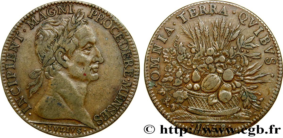 LOUIS XIII LE JUSTE Naissance de Louis XIV TTB+