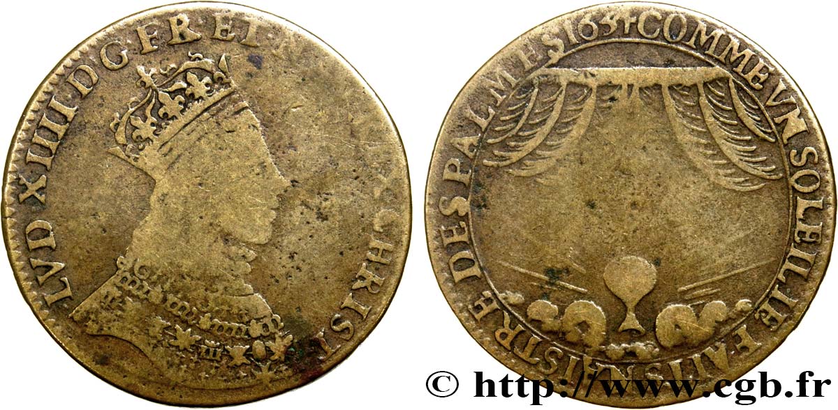 1511647] France, Token, Louis XIV, Réforme de la justice, Copper, VF