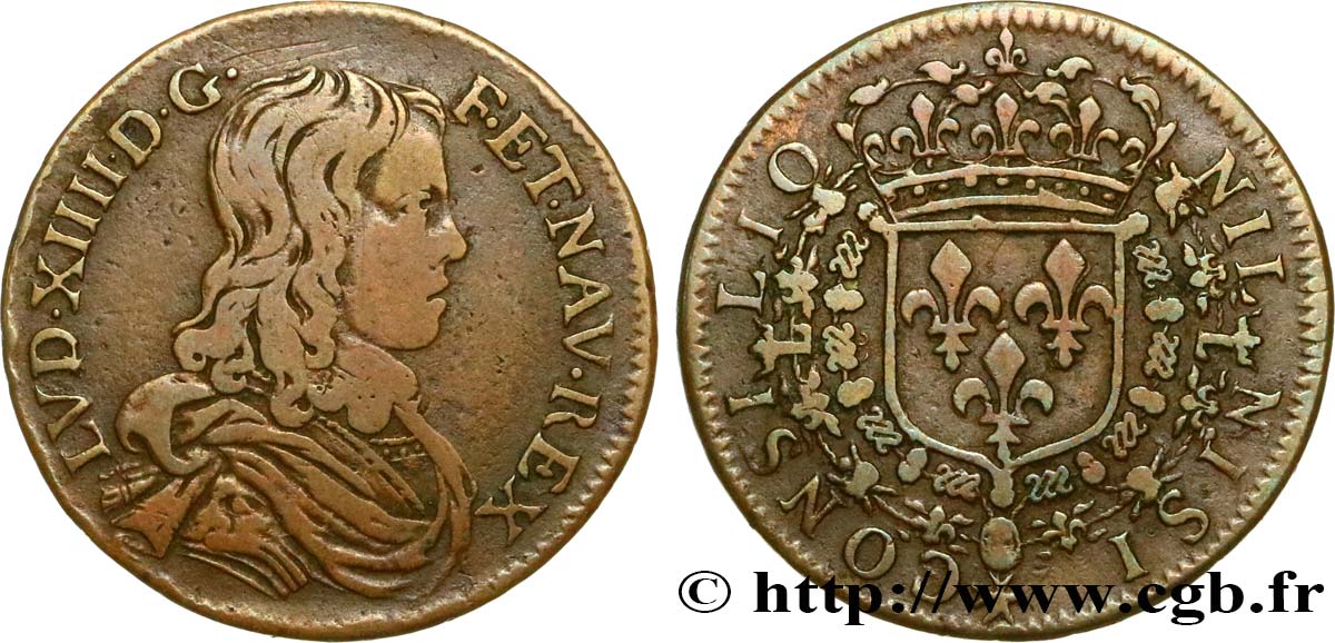 CONSEIL DU ROI Louis XIV TB