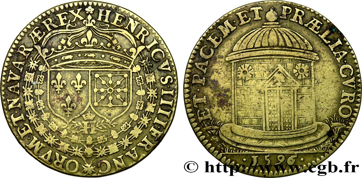 HENRI IV LE GRAND La Paix TTB
