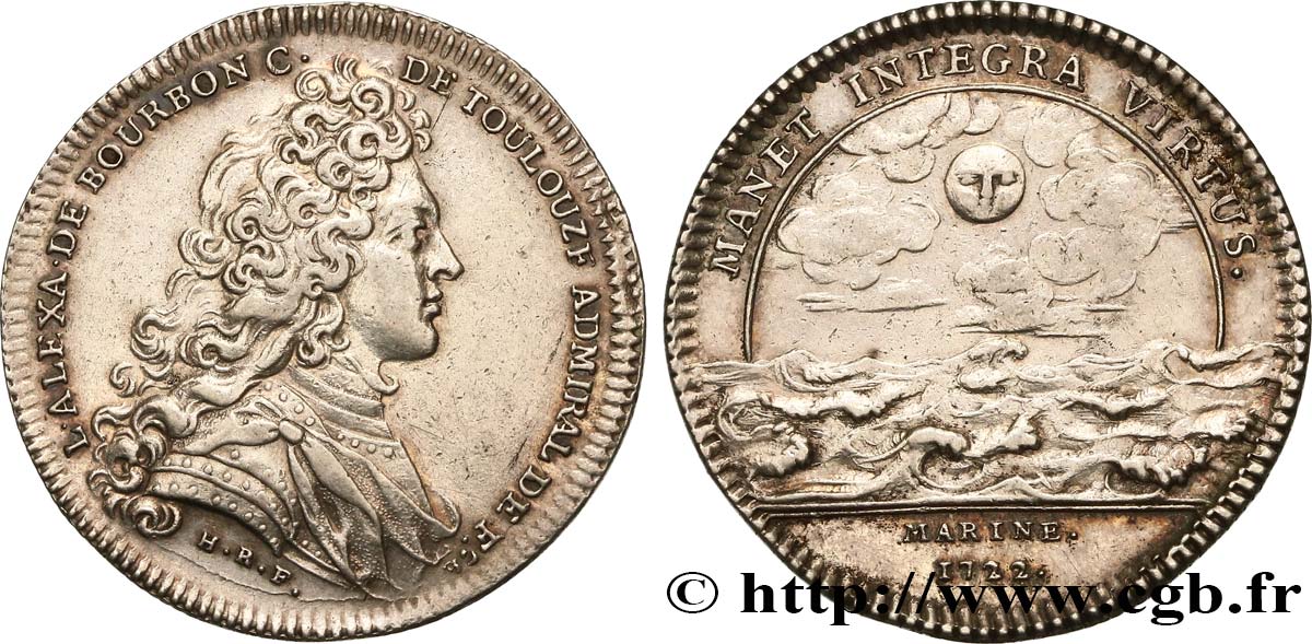 MARINE - GALERES ROYALES  Louis-Alexandre de Bourbon, comte de Toulouse TTB