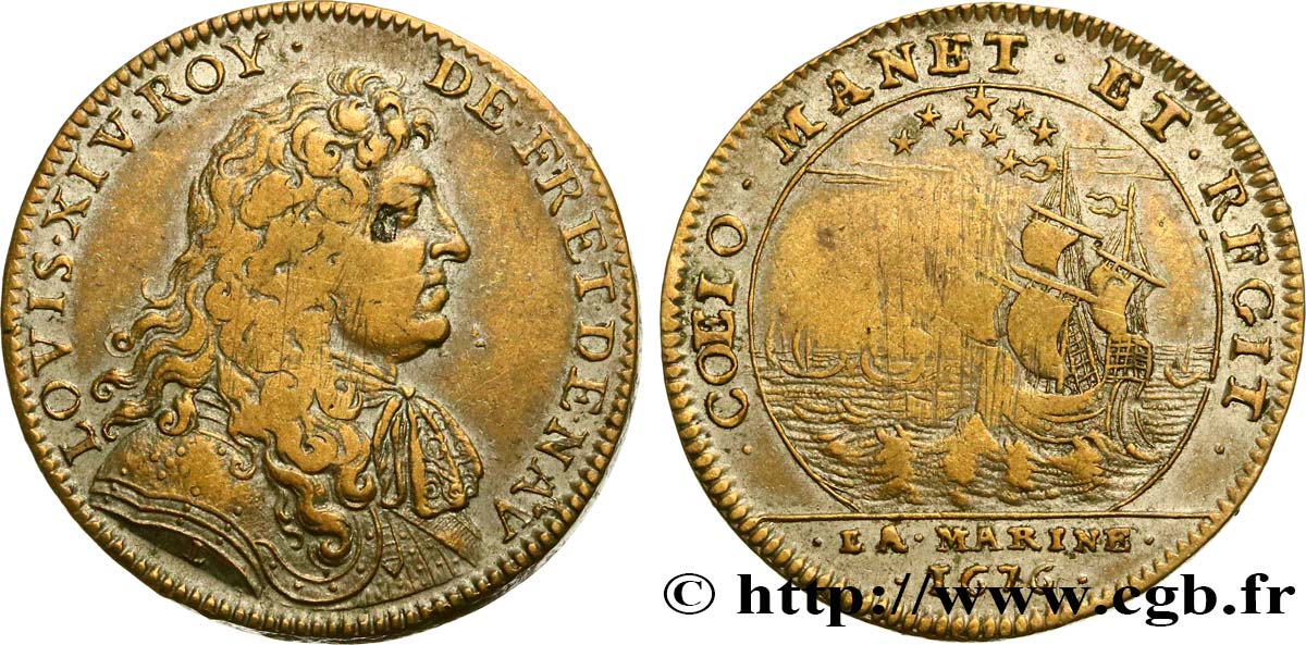 MARINE - GALERES ROYALES  LOUIS XIV TTB