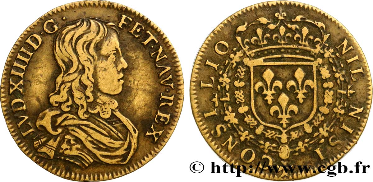 CONSEIL DU ROI / KING S COUNCIL Louis XIV VF