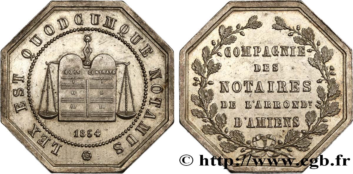 NOTAIRES DU XIXe SIECLE Notaires d’Amiens EBC
