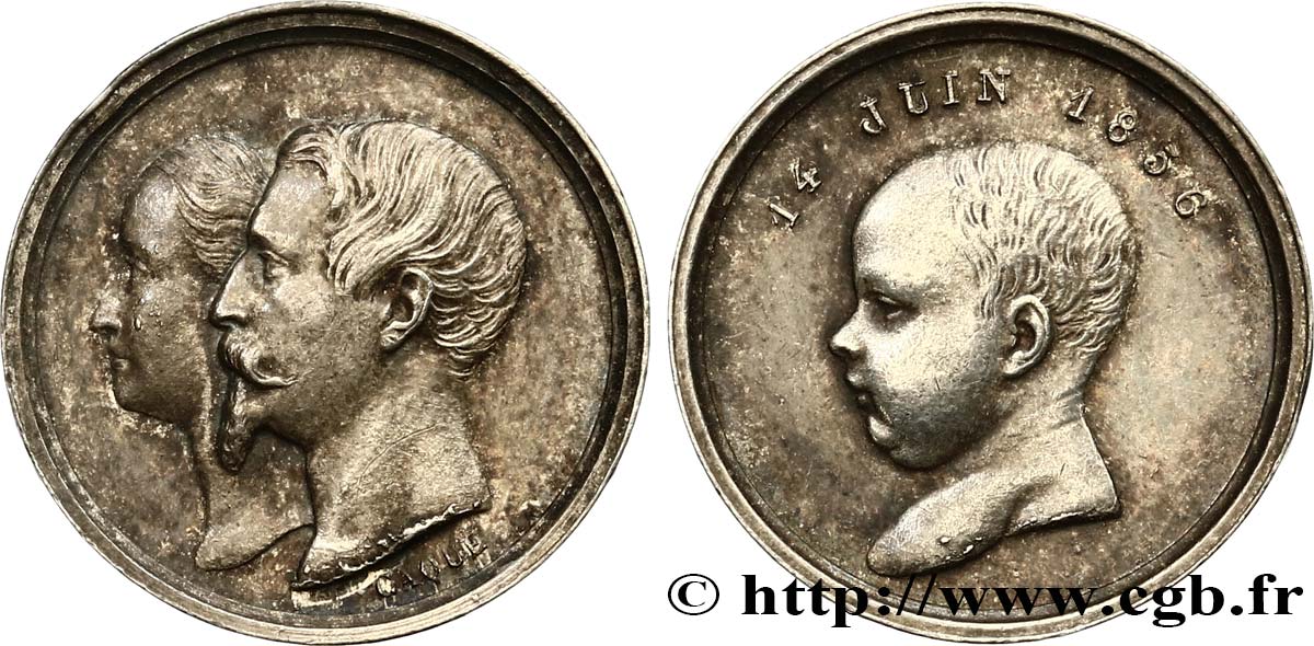 NAPOLÉON IV Naissance - quinaire SUP