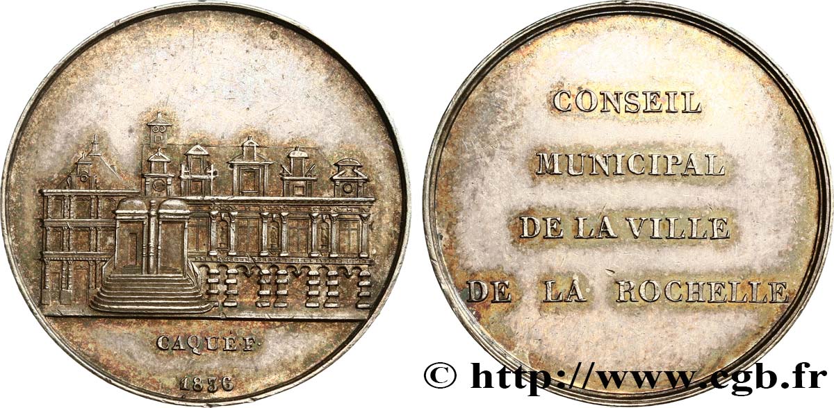 ADMINISTRATIONS - 19th CENTURY Conseil municipal de La Rochelle AU