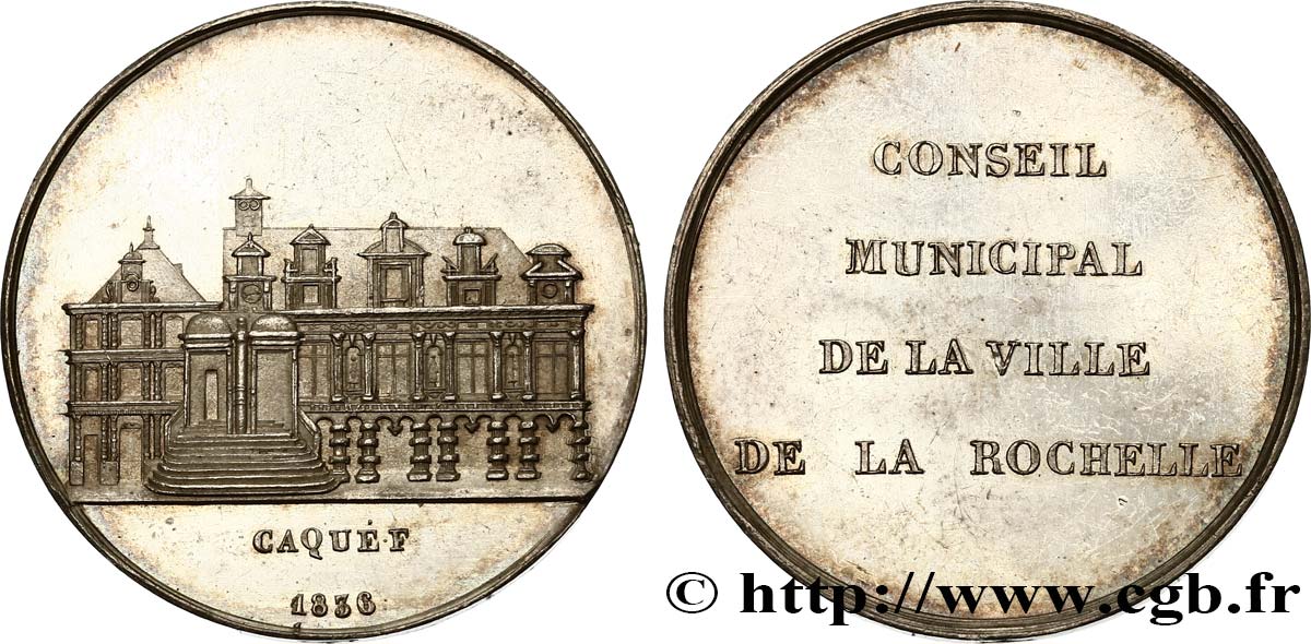 ADMINISTRATIONS - 19th CENTURY Conseil municipal de La Rochelle AU