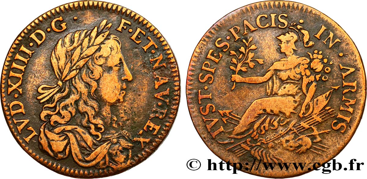 LOUIS XIV LE GRAND ou LE ROI SOLEIL Préliminaires de la Paix de Munster TB+