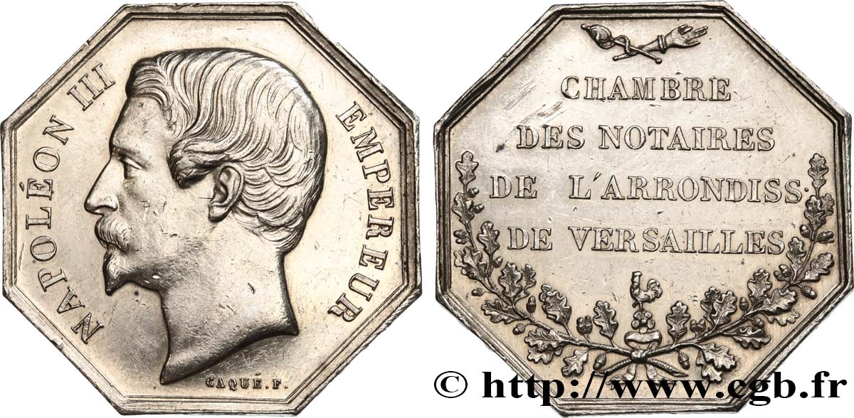 NOTAIRES DU XIXe SIECLE Notaires de Versailles (Napoléon III) MBC+