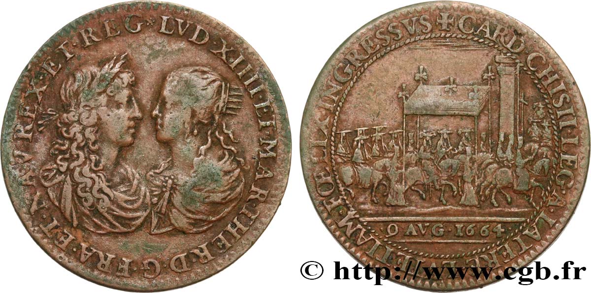 LOUIS XIV THE GREAT or THE SUN KING MARIAGE VF