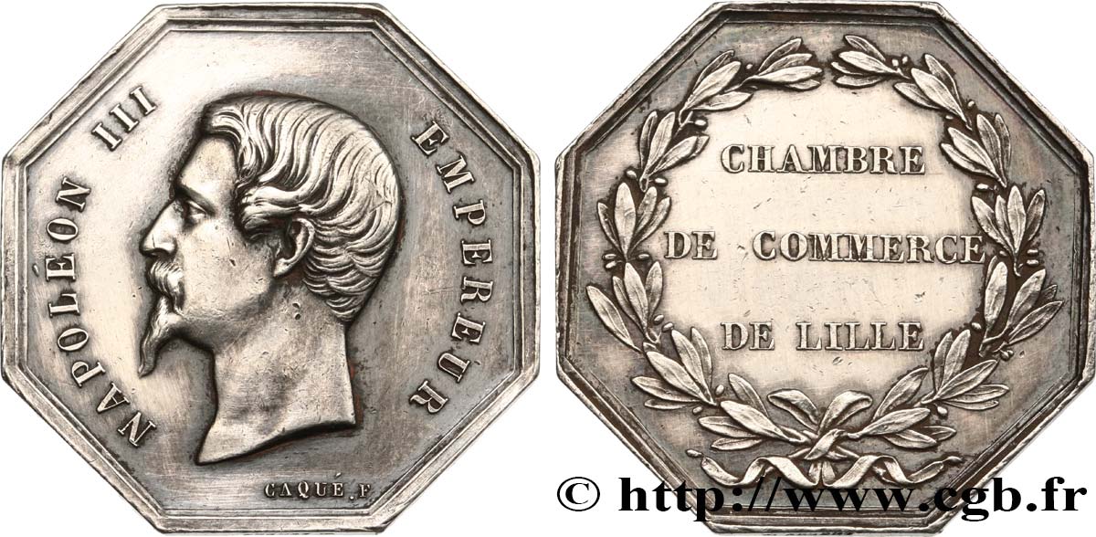 CHAMBERS OF COMMERCE / CHAMBRES DE COMMERCE Chambre de commerce de Lille (Napoléon III) XF