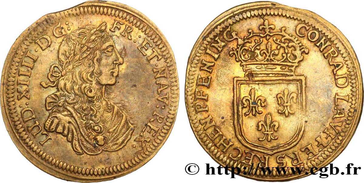 ROUYER - X. NUREMBERG JETONS AND TOKENS Louis XIV AU