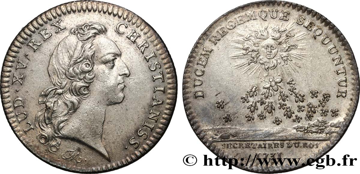 SECRÉTAIRES DU ROI Émission de 1740 fVZ