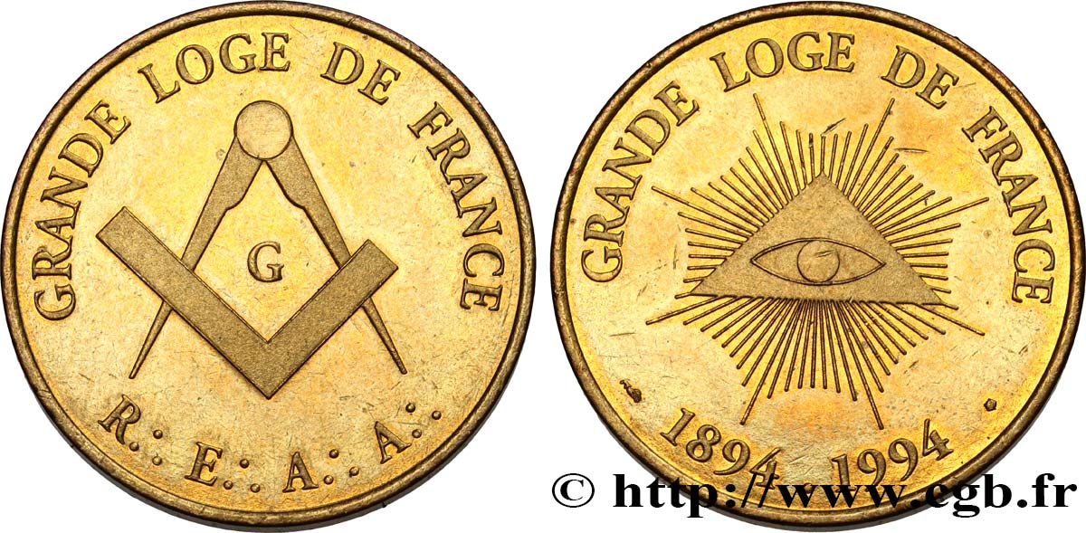 FRANC-MAÇONNERIE - PARIS Grande loge de france SPL