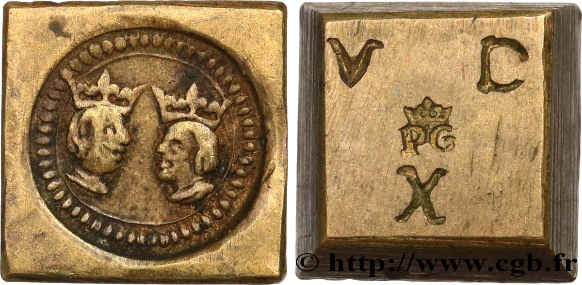 ESPAGNE Poids monétaire pour le doucle ducat de Ferdinand et Isabelle TTB