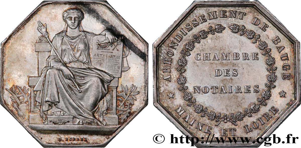 NOTAIRES DU XIXe SIECLE Notaires de Baugé AU