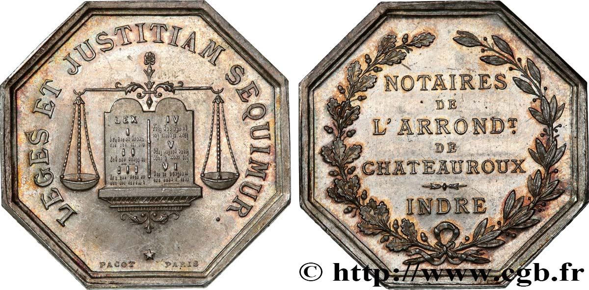 19TH CENTURY NOTARIES (SOLICITORS AND ATTORNEYS) Notaires de Châteauroux AU