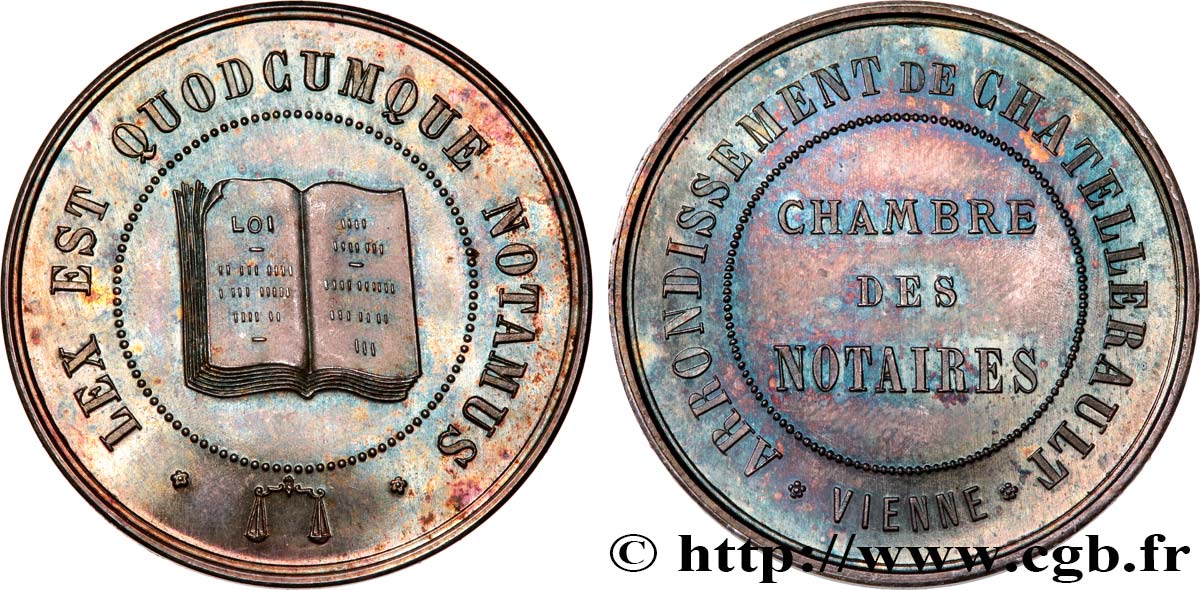 19TH CENTURY NOTARIES (SOLICITORS AND ATTORNEYS) Notaires de Châtellerault MS