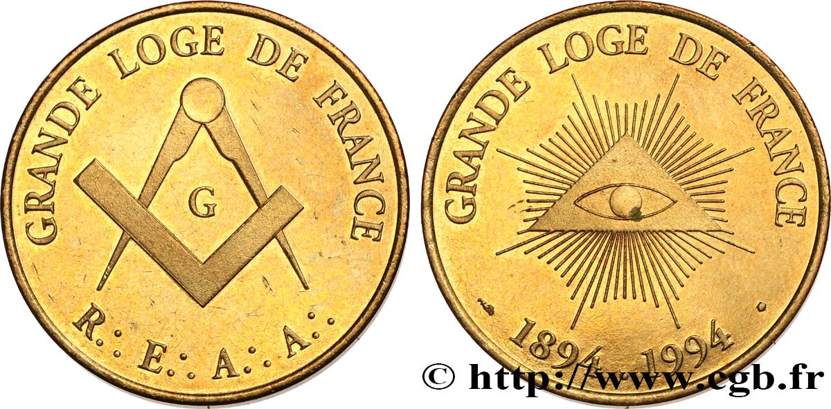 FREEMASONRY GRANDE LOGE DE FRANCE  AU