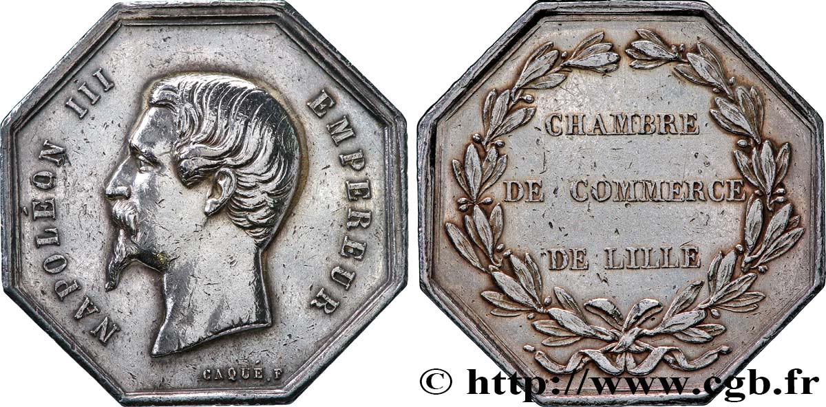 CHAMBERS OF COMMERCE / CHAMBRES DE COMMERCE Chambre de commerce de Lille (Napoléon III) XF