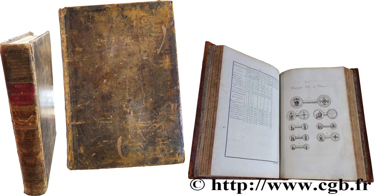 BOOKS - MODERN FRENCH COINS Bonneville (Pierre-Frédéric) “Traité des monnaies d’or et d’argent...”. Paris, MDCCCVI (1806) XF