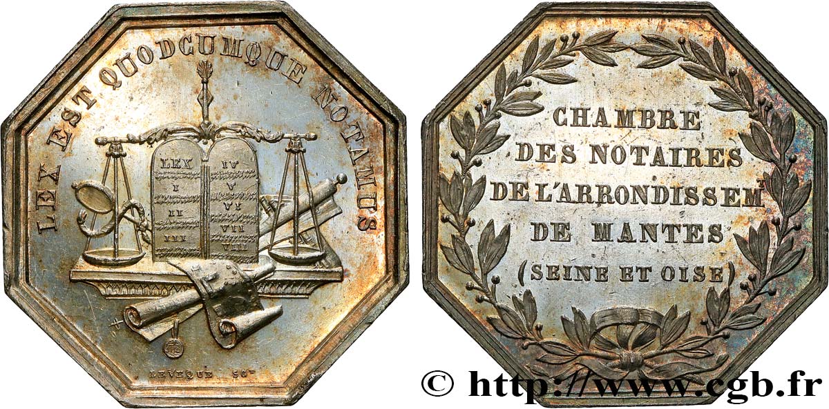 NOTAIRES DU XIXe SIECLE Notaires de Mantes MS