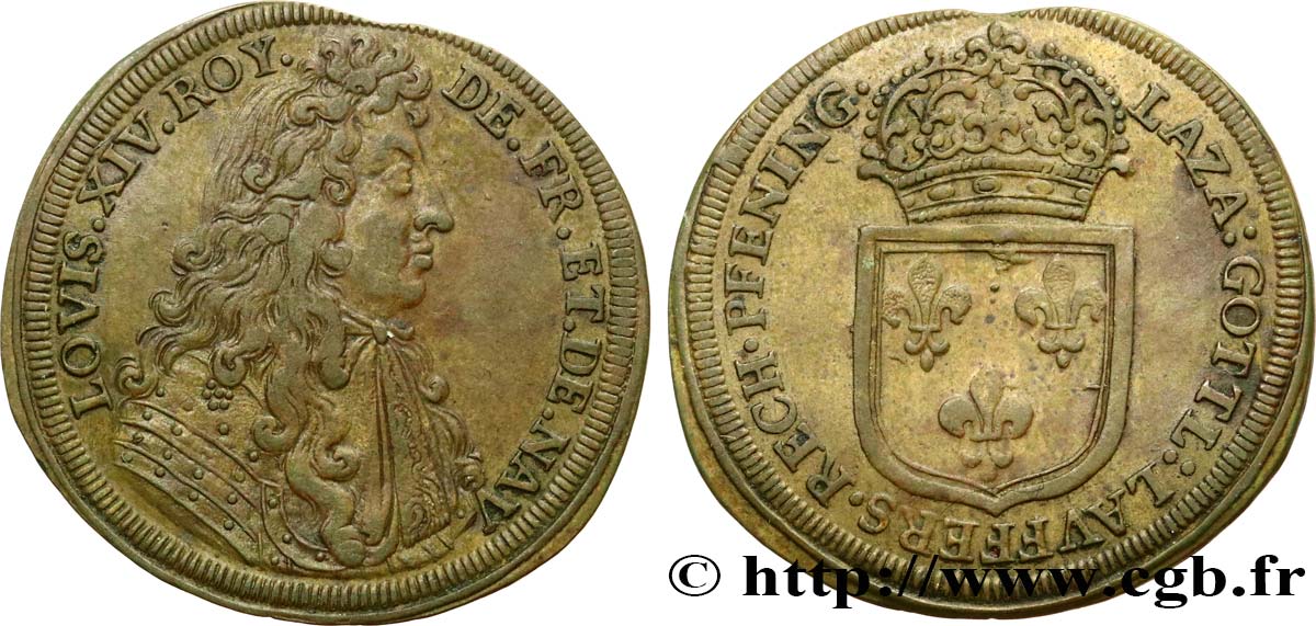 ROUYER - X. NUREMBERG JETONS AND TOKENS Louis XIV XF