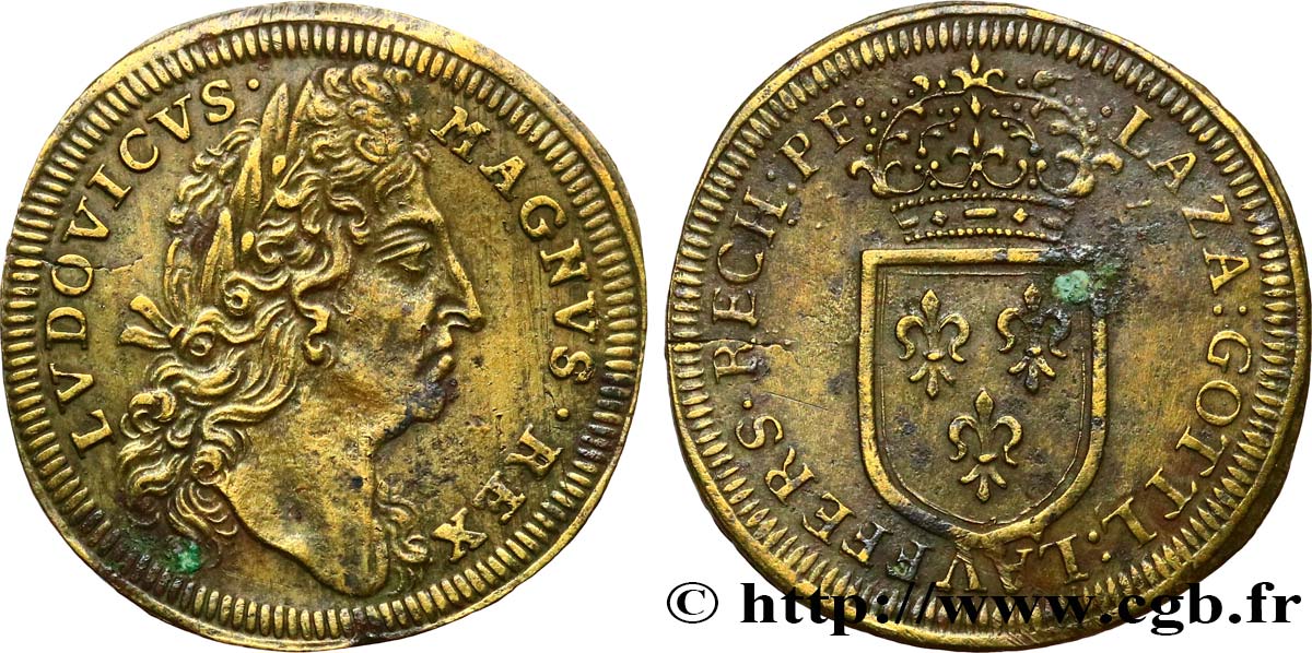 ROUYER - X. NUREMBERG JETONS AND TOKENS Louis XIV AU