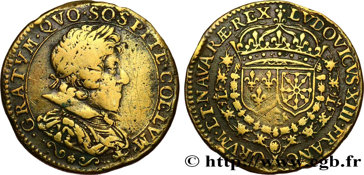 LOUIS XIII LE JUSTE  TTB