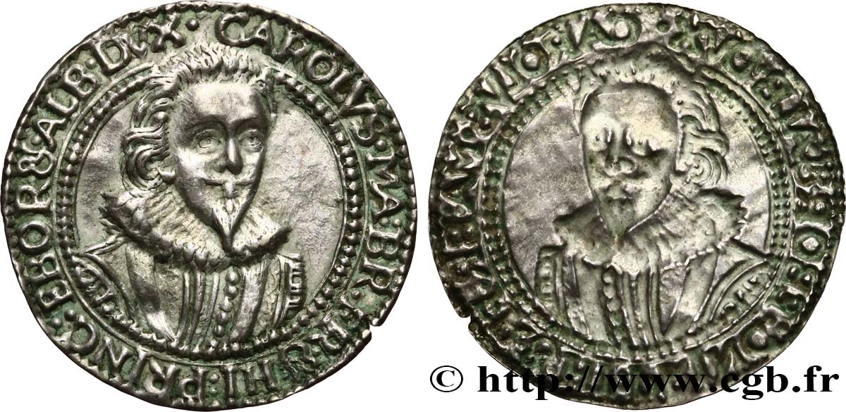 SCOTLAND - CHARLES I OF ENGLAND jeton VF