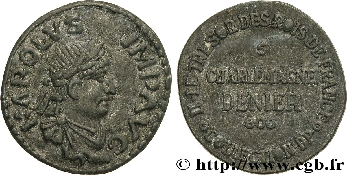 Jetons BP Charlemagne - Denier - n°5 TB