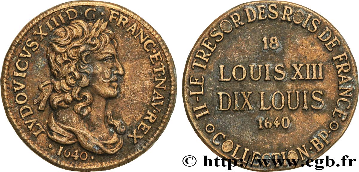 BP jetons and tokens LOUIS XIII - Dix Louis - n°18 VF