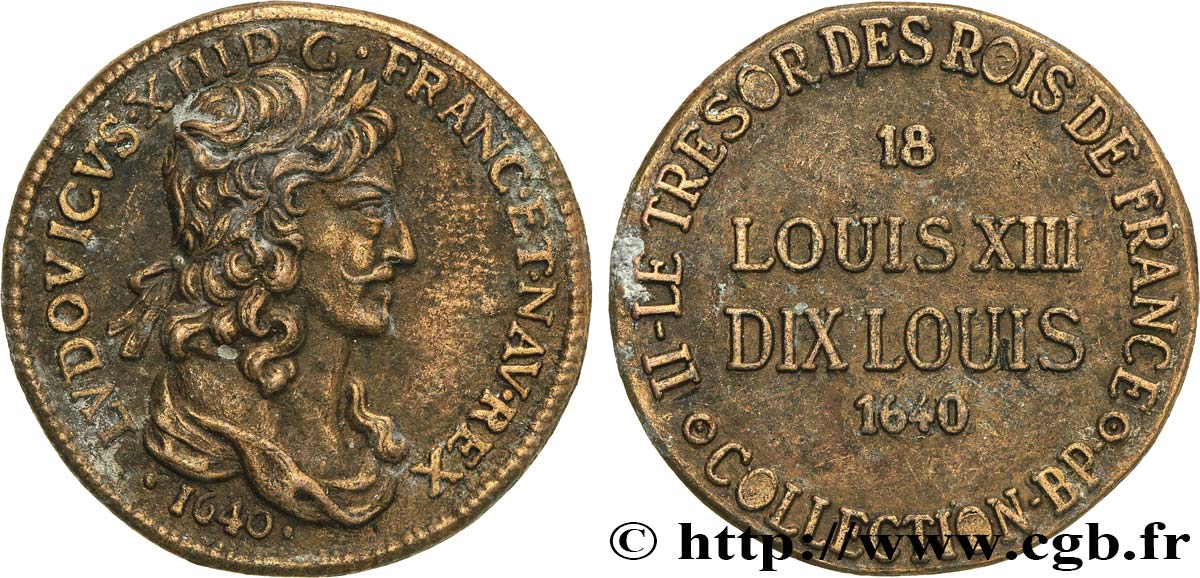 Jetons BP LOUIS XIII - Dix Louis - n°18 BC