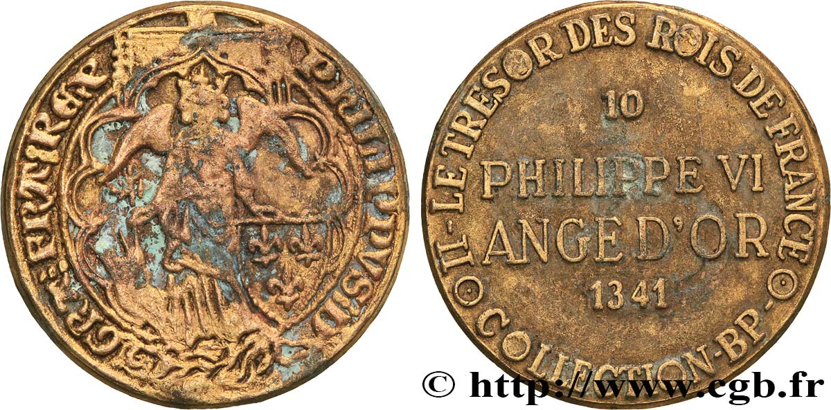 BP jetons and tokens Philippe VI - Ange d’or - n°10 VF