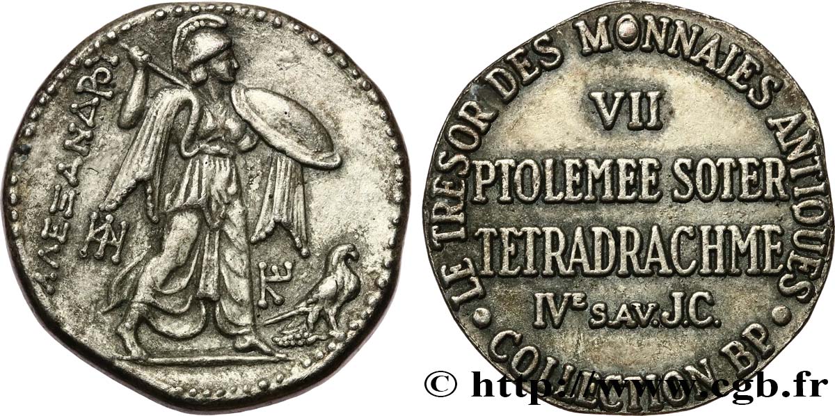 Jetons BP PTOLEMEE SOTER - Tétradrachme - n°VII VF