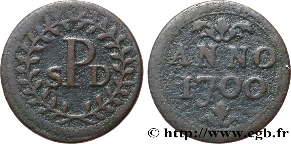 ROUYER - XI. MÉREAUX (TOKENS) AND SIMILAR COINS Méreau du chapitre de SAINT-DENIS VF
