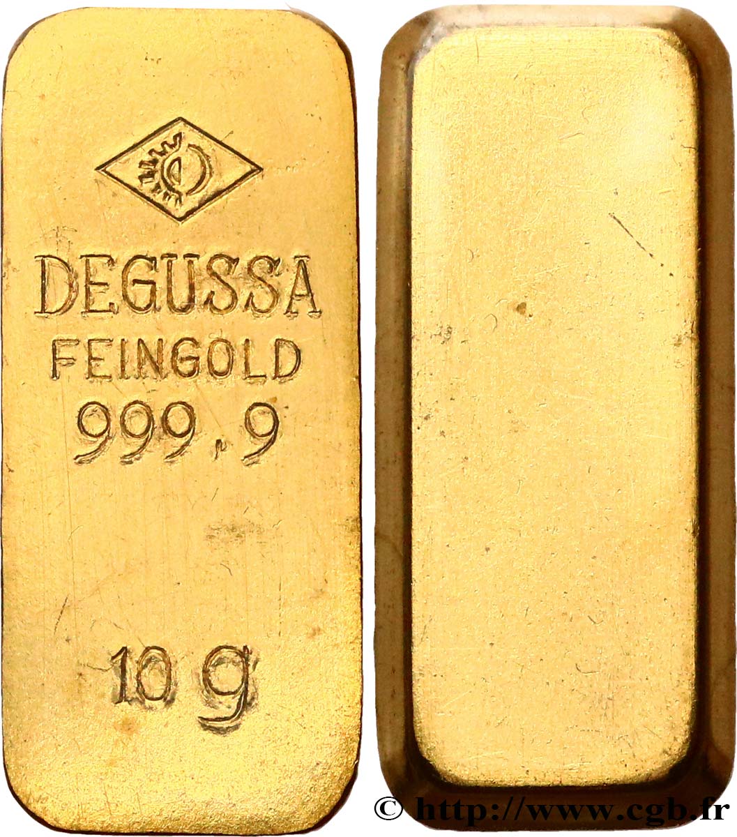 INVESTMENT GOLD Lingotin de 10 grammes - OR 999,9 MS