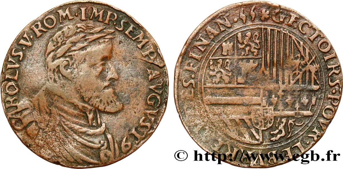SPANISH LOW COUNTRIES - DUCHY OF BRABANT - PHILIPPE II  XF