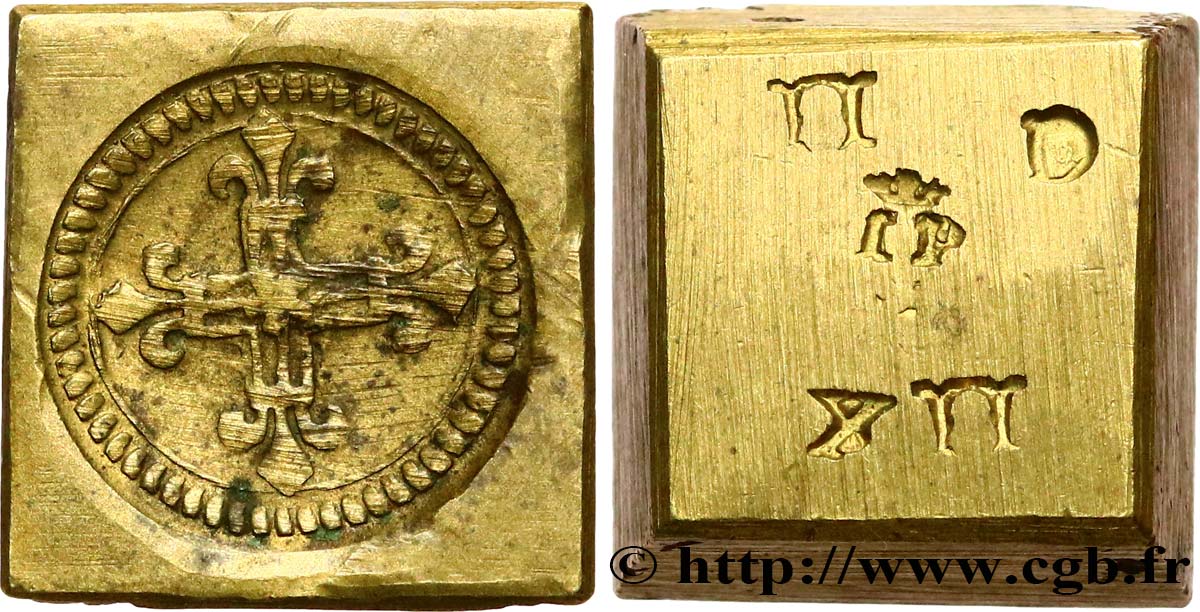 HENRI III à LOUIS XIV - POIDS MONÉTAIRE Poids monétaire pour le quart d’écu XF/AU