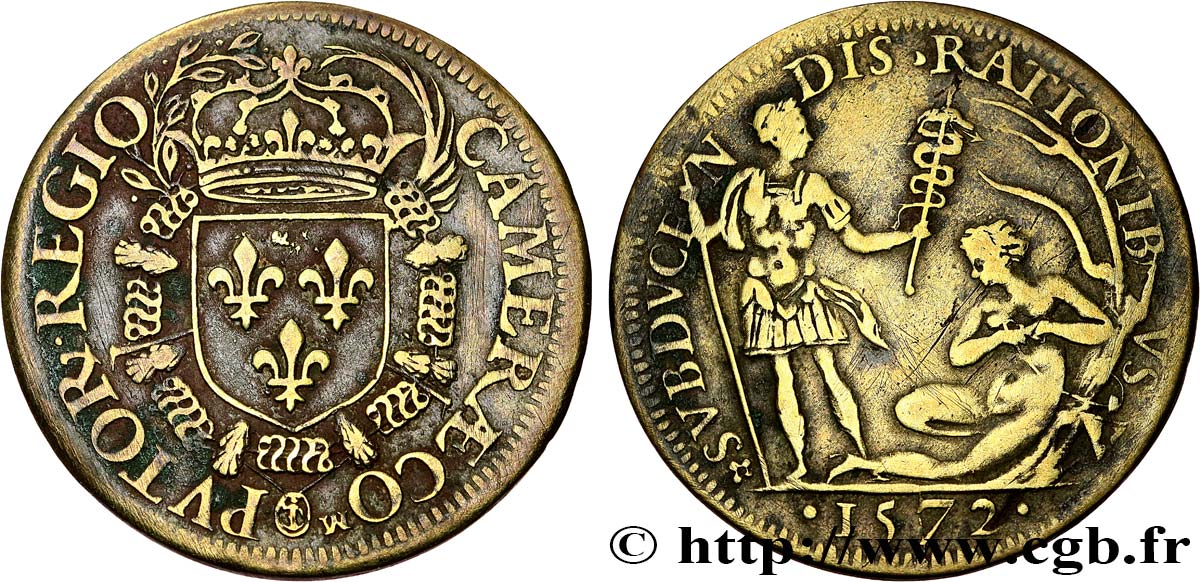 CHAMBRE DES COMPTES DU ROI CHARLES IX XF