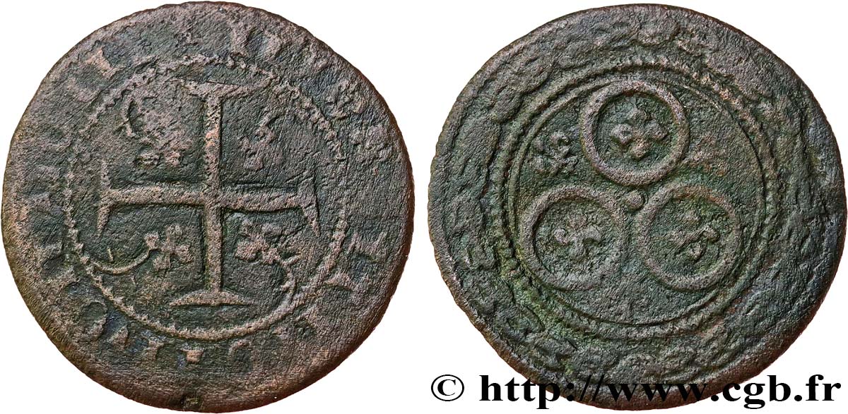 ROUYER - VIII. JETONS AND TOKENS CLASSIFIED BY TYPE Jeton de compte féodal XF