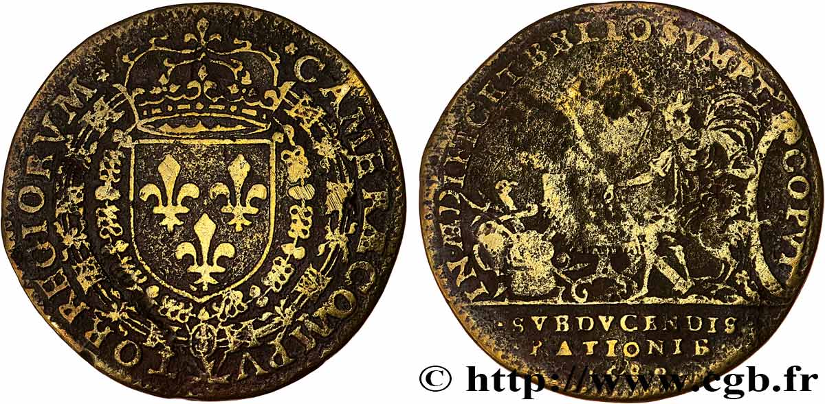 CHAMBRE DES COMPTES DU ROI / ACCOUNTS CHAMBER OF THE KING HENRI III VF