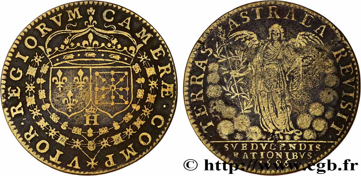 CHAMBRE DES COMPTES DU ROI HENRI IV B+