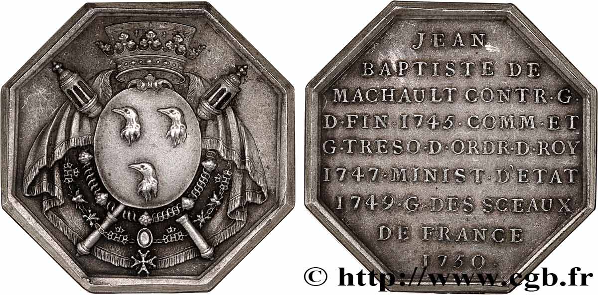 ILE DE FRANCE - TOWNS AND GENTRY Jean Baptiste de Machault AU