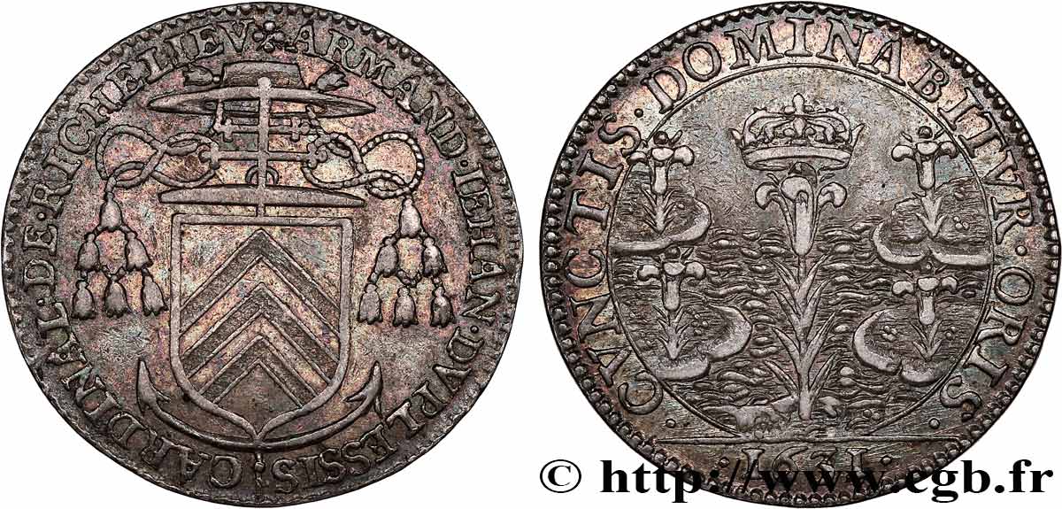 ARMAND JEAN DU PLESSIS, CARDINAL DUC DE RICHELIEU CARDINAL DUC DE RICHELIEU TTB+