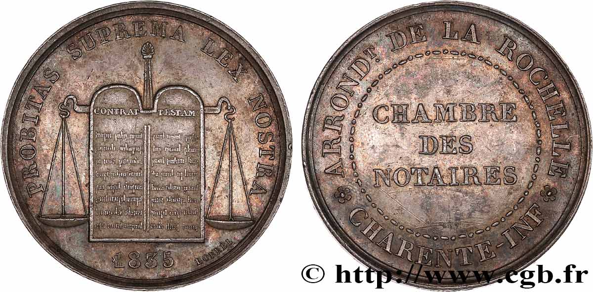 19TH CENTURY NOTARIES (SOLICITORS AND ATTORNEYS) Notaires de La Rochelle AU